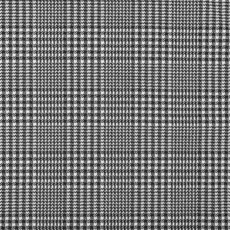 Jacquard Black and White Grid Fabric Suppliers