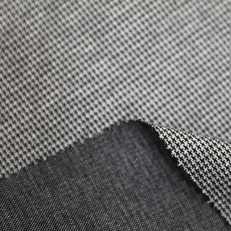 Houndstooth Design Jacquard Fabric